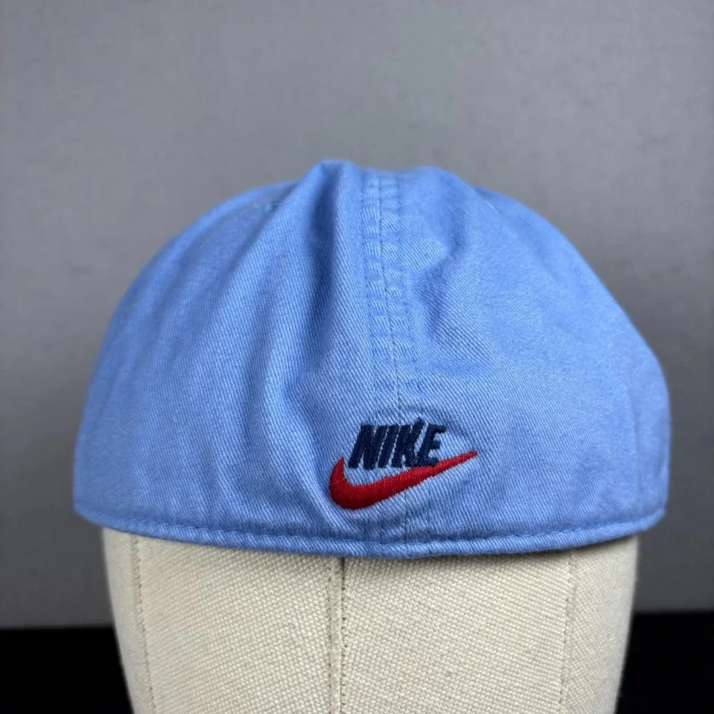 Vintage Minnesota Twins MLB Nike Light Blue Script Cooperstown Baseball Cap Hat